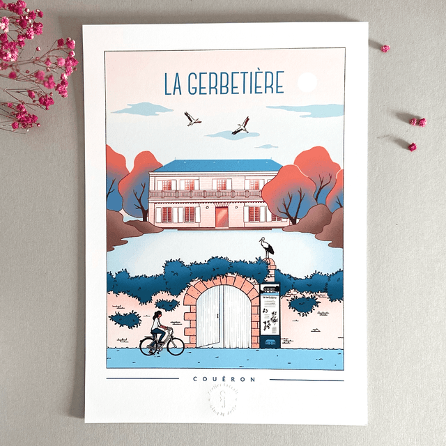 Lot 4 affiches "Couëron " - A4