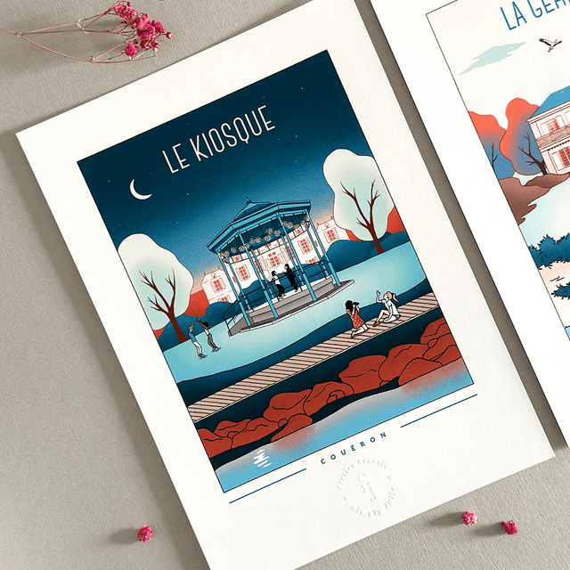 Lot 4 Affiches "Couëron" - A5