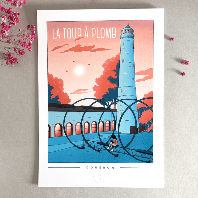 Lot 4 affiches "Couëron " - A4