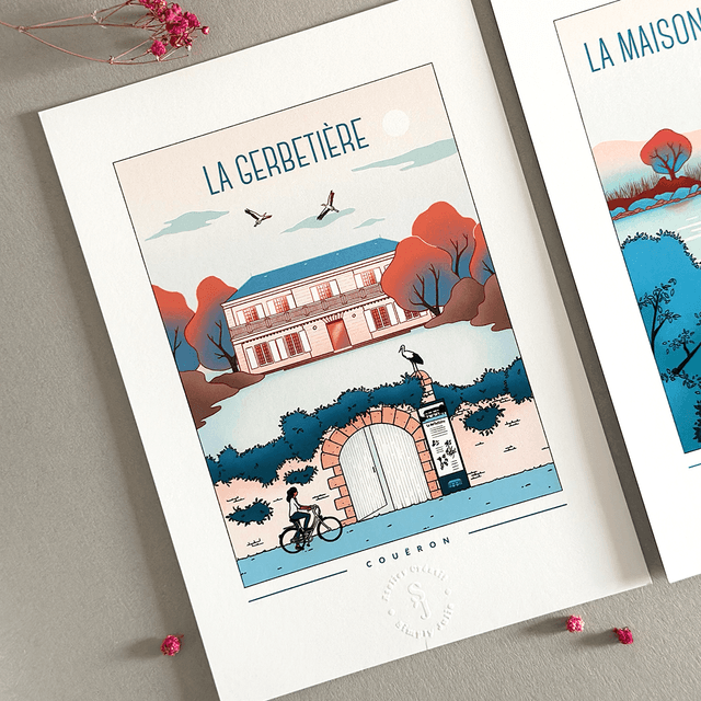 Lot 4 Affiches "Couëron" - A5