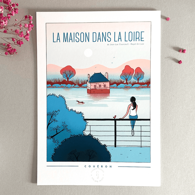 Lot 4 affiches "Couëron " - A4