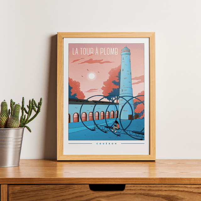 Affiche &quot;La Tour à Plomb&quot;