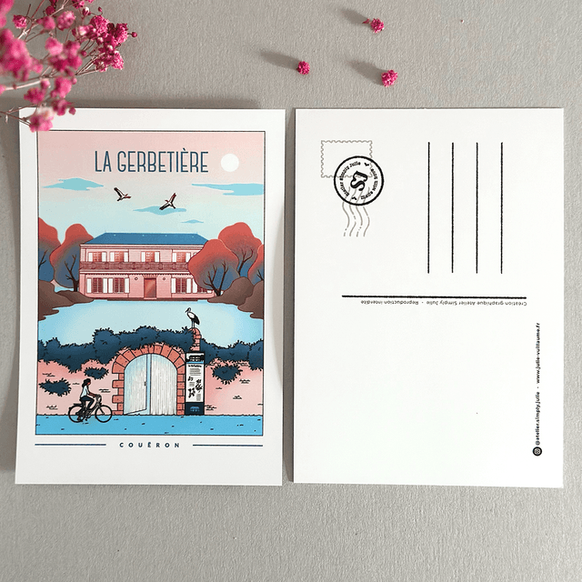 Lot 4 Cartes Postales "Couëron" - A6