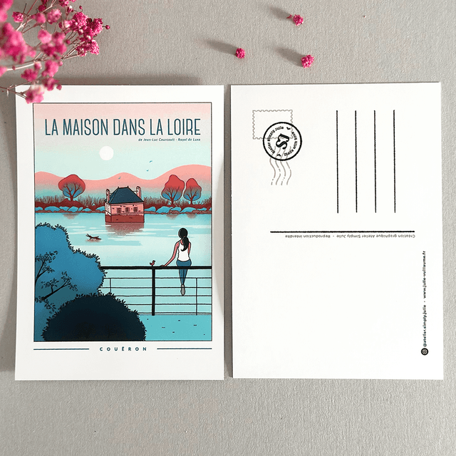 Lot 4 Cartes Postales "Couëron" - A6