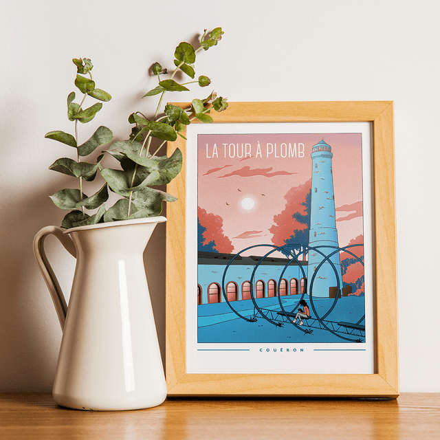 Affiche "La Tour à Plomb"
