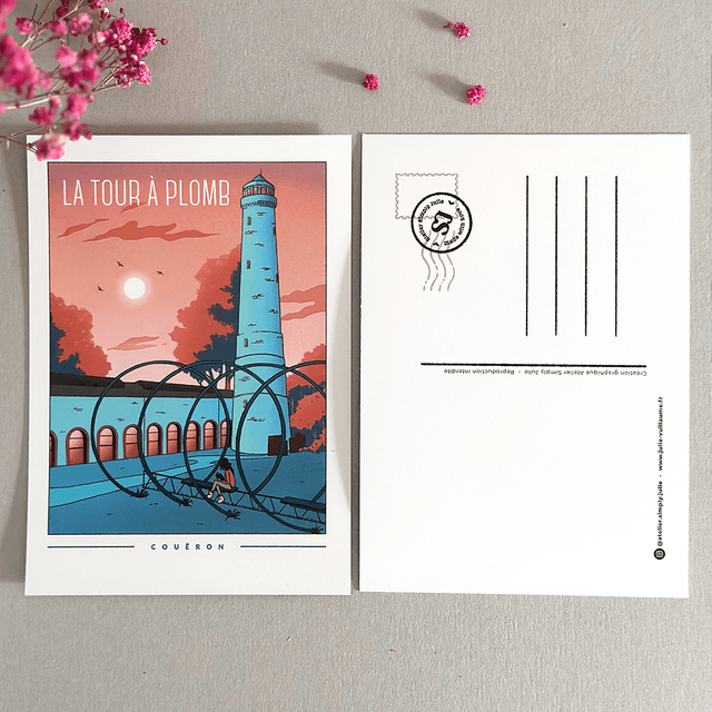 Lot 4 Cartes Postales "Couëron" - A6