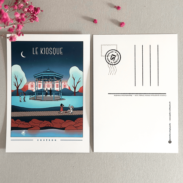 Lot 4 Cartes Postales "Couëron" - A6